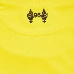 Maillot Liverpool Domicile ML Gardien 2018 2019 Jaune Pas Cher