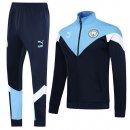 Survetement Manchester City 2019 2020 Azul Blanc Pas Cher