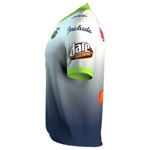 Maillot Canberra Raiders Third 2018 Blanc Bleu Pas Cher