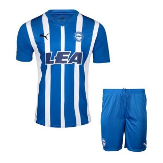 Maillot Deportivo Alavés Domicile Enfant 2023 2024 Maillot Deportivo Alavés Domicile Enfant 2023 2024