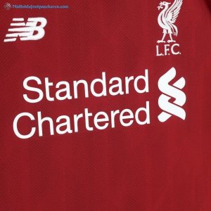 Maillot Liverpool Domicile 2018 2019 Rouge Pas Cher