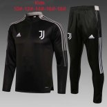 Enfant Survetement Juventus 2022 Noir