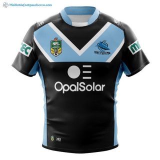 Maillot Rugby Cronulla Sharks Exterieur 2018 Noir Pas Cher Maillot Rugby Cronulla Sharks Exterieur 2018 Noir Pas Cher