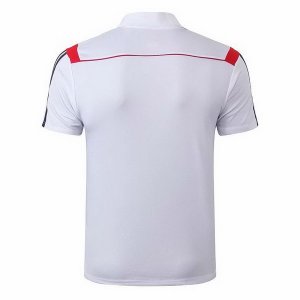 Polo São Paulo 2019 2020 Blanc Rouge Pas Cher