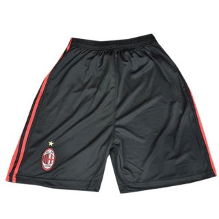 Thailande Pantalon AC Milan Third Retro 2009/10 Noir Pas Cher