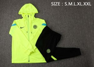 Sweat Shirt Capuche Inter Milan 2022 Vert