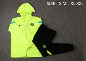 Sweat Shirt Capuche Inter Milan 2022 Vert