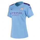 Maillot Manchester City Domicile Femme 2019 2020 Azul Pas Cher