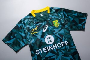 Maillot Afrique du Sud Domicile 2018 Vert Pas Cher