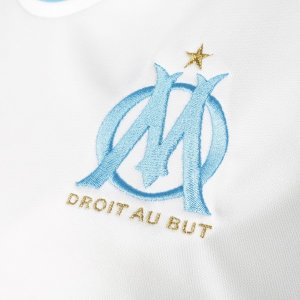 Maillot Marseille Domicile Femme 2018 2019 Blanc Pas Cher