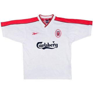 Maillot Liverpool Exterieur Retro 1998 Rouge Pas Cher