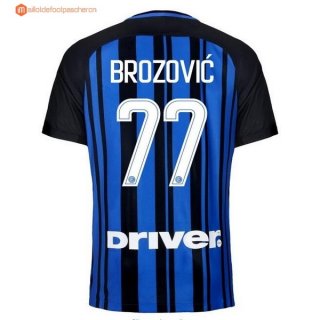 Maillot Inter Domicile Brozovic 2017 2018 Pas Cher Maillot Inter Domicile Brozovic 2017 2018 Pas Cher
