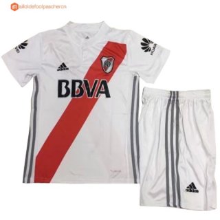 Maillot River Plate Enfant Domicile 2017 2018 Pas Cher