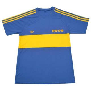 Maillot Boca Domicile Juniors Retro 1881 Bleu Pas Cher