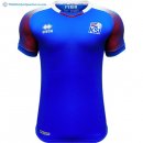 Maillot Islande Domicile 2018 Bleu Pas Cher