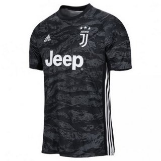 Maillot Juventus Domicile Gardien 2019 2020 Noir Pas Cher