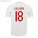 Maillot Angleterre Domicile Lallana 2018 Blanc Pas Cher