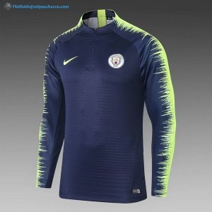 Survetement Manchester City 2018 2019 Bleu Pas Cher