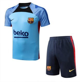 Maillot Entrainement Barcelone Ensemble Complet 2022 2023 Bleu Maillot Entrainement Barcelone Ensemble Complet 2022 2023 Bleu