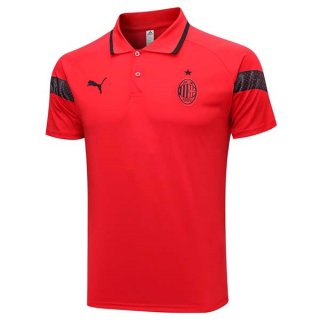 Polo AC Milan 2023 2024 Rouge Polo AC Milan 2023 2024 Rouge