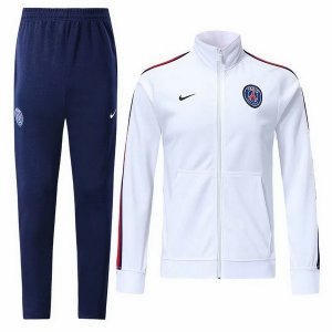 Survetement Paris Saint Germain 2018 2019 Blanc Pas Cher