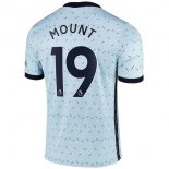 Maillot Chelsea NO.19 Mount Exterieur 2020 2021 Bleu Pas Cher