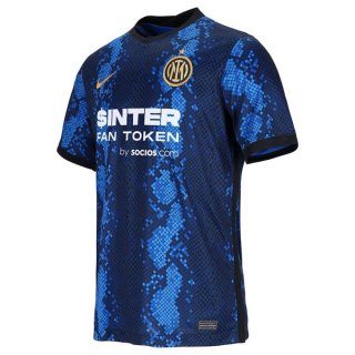 Thailande Maillot Inter Milan Domicile 2021 2022 Pas Cher