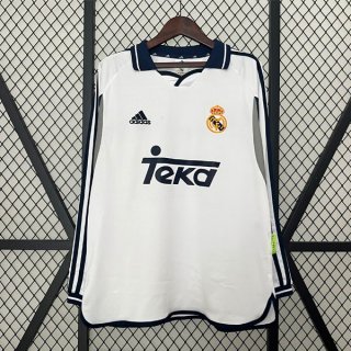 Thailande Maillot Real Madrid Domicile Retro ML 2000 2001 Thailande Maillot Real Madrid Domicile Retro ML 2000 2001