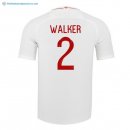 Maillot Angleterre Domicile Walker 2018 Blanc Pas Cher