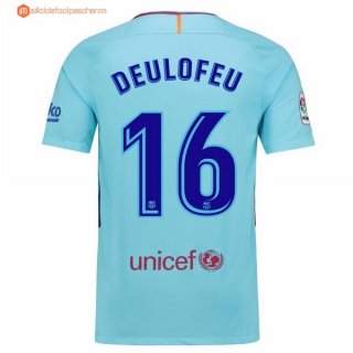 Maillot Barcelona Exterieur Deulofeu 2017 2018 Pas Cher Maillot Barcelona Exterieur Deulofeu 2017 2018 Pas Cher