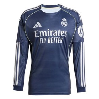 Thailande Maillot Real Madrid Exterieur ML 2025 2026 Thailande Maillot Real Madrid Exterieur ML 2025 2026