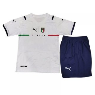 Maillot Italie Exterieur Enfant 2021 Blanc