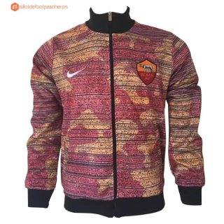 Veste AS Roma 2017 2018 Rose Pas Cher Veste AS Roma 2017 2018 Rose Pas Cher