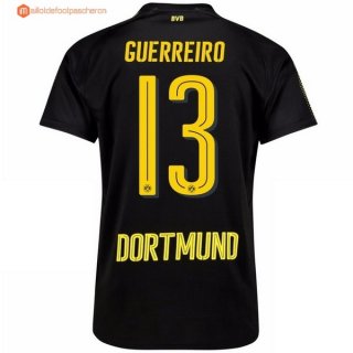 Maillot Borussia Dortmund Exterieur Guerreiro 2017 2018 Pas Cher