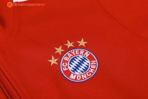 Survetement Bayern Munich 2017 2018 Rouge Blanc Bleu Pas Cher