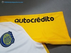 Maillot Roserio Central Exterieur 2018 2019 Jaune Pas Cher