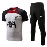Maillot Liverpool Ensemble Complet 2022 2023 Blanc