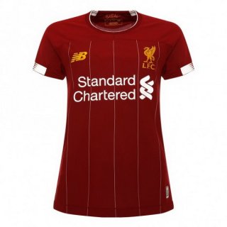 Maillot Liverpool Domicile Femme 2019 2020 Rouge Pas Cher