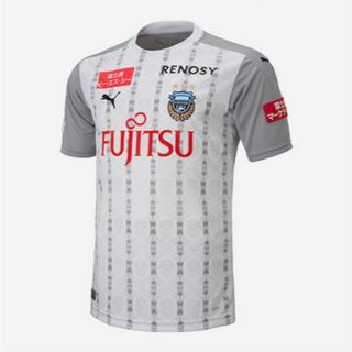 Thailande Maillot Kawasaki Frontale Exterieur 2020 2021 Blanc