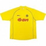 Thailande Maillot Borussia Dortmund Domicile Retro 2002 Jaune