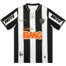 Thailande Maillot Atlético Mineiro Domicile Retro 2013 Noir Blanc Pas Cher