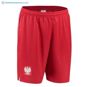 Pantalon Pologne Exterieur 2018 Rouge Pas Cher