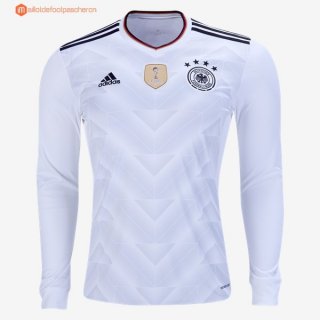 Maillot Allemagne Domicile ML 2017 Pas Cher