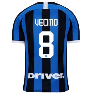 Maillot Inter Milan NO.8 Vecino Domicile 2019 2020 Bleu