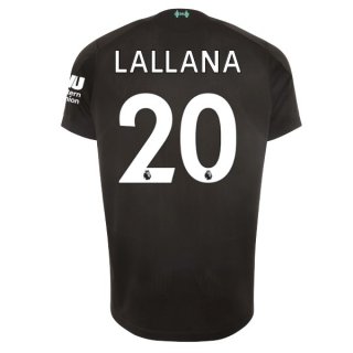 Maillot Liverpool NO.20 Lallana Third 2019 2020 Noir Pas Cher Maillot Liverpool NO.20 Lallana Third 2019 2020 Noir Pas Cher