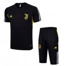 Maillot Entrainement Juventus Ensemble Complet 2023 2024 Noir