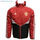 Sweat Shirt Capuche Manchester United 2017 2018 Rouge Noir Blanc Pas Cher