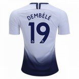 Maillot Tottenham Hotspur Domicile Dembele 2018 2019 Blanc Pas Cher