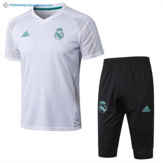 Entrainement Real Madrid Ensemble Complet 2017 2018 Blanc Noir Pas Cher Entrainement Real Madrid Ensemble Complet 2017 2018 Blanc Noir Pas Cher