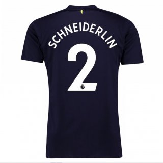 Maillot Everton Third Schneiderlin 2017 2018 Pas Cher